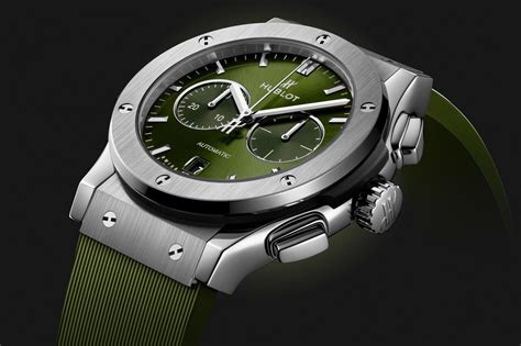 hublot fusion green|Hublot classic fusion titanium price.